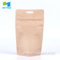 Kraft Paper Bag Custom Window Stand Up Bag